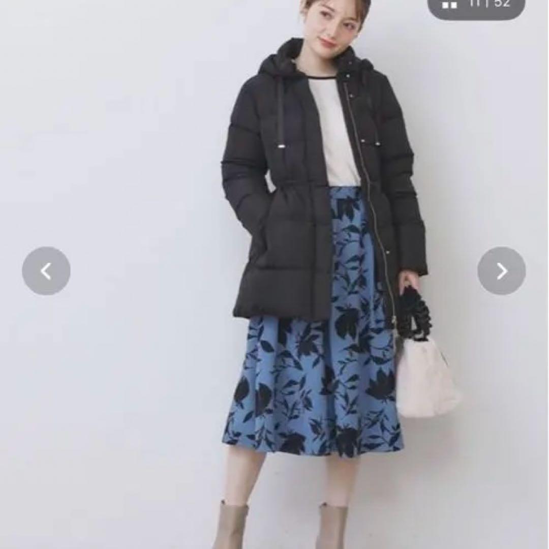 KAWADA ダウンロストミドルコート ブラック L