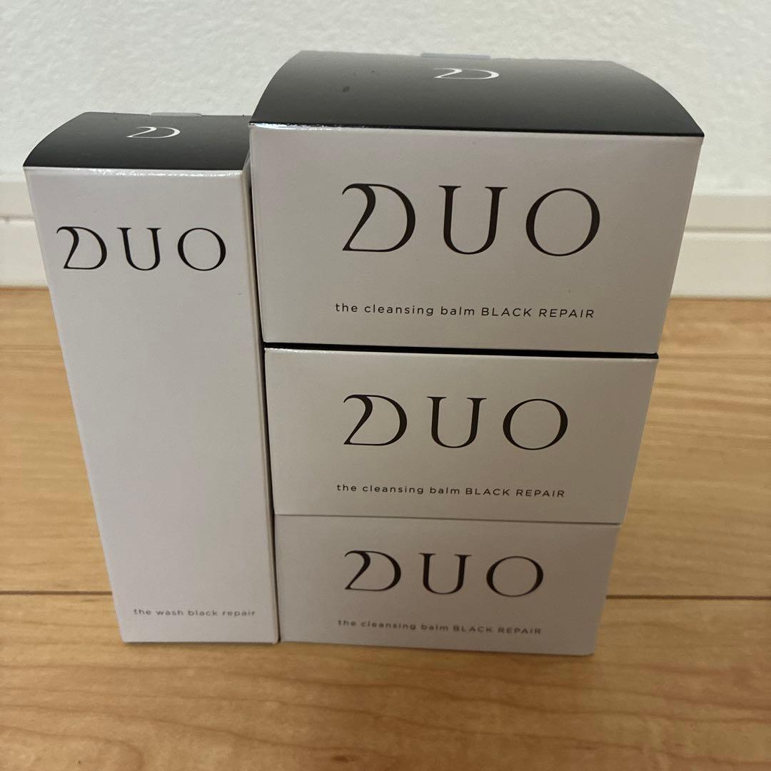 新品DUO クレンジングバーム ブラックリペア 90gウォッシュブラックR27g