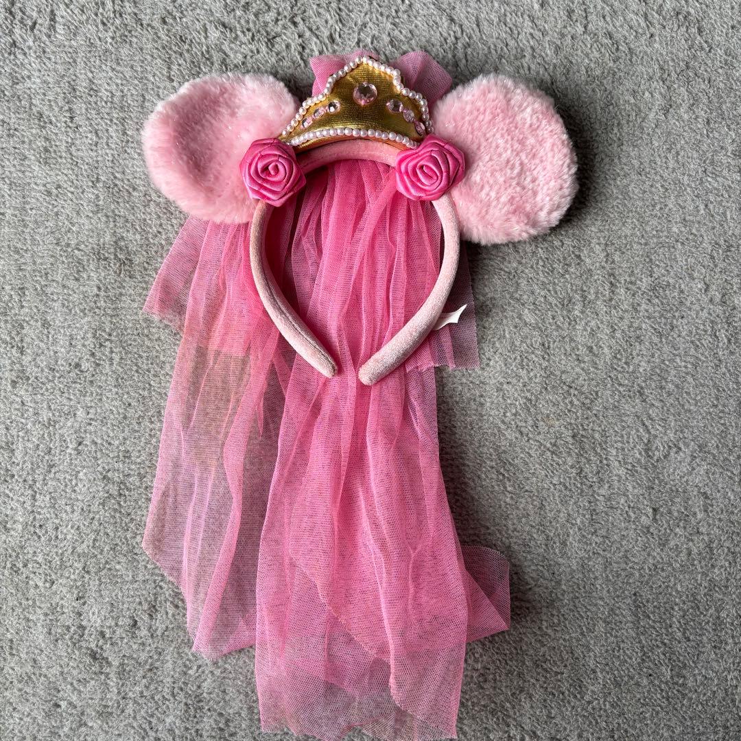 ディズニー カチューシャ 子供用 ミニー プリンセス お値下げ中