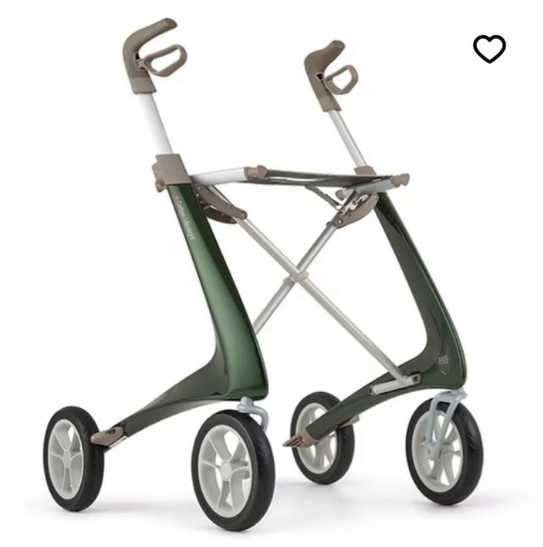 byACRE カーボン・ウルトライト コンパクト プリティグリーン 歩行器