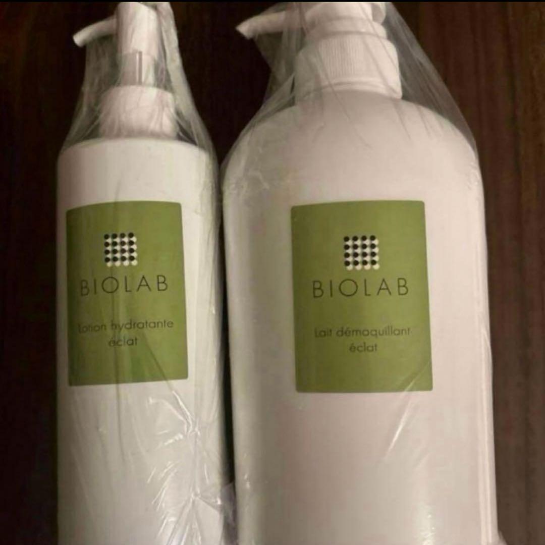 バイオラブ①デマキャン エクラ 500ml ②ロションイドラタントエクラ