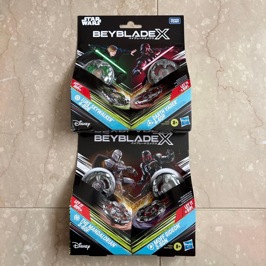 【日本未発売】ベイブレードxスターウォーズ　4個セット