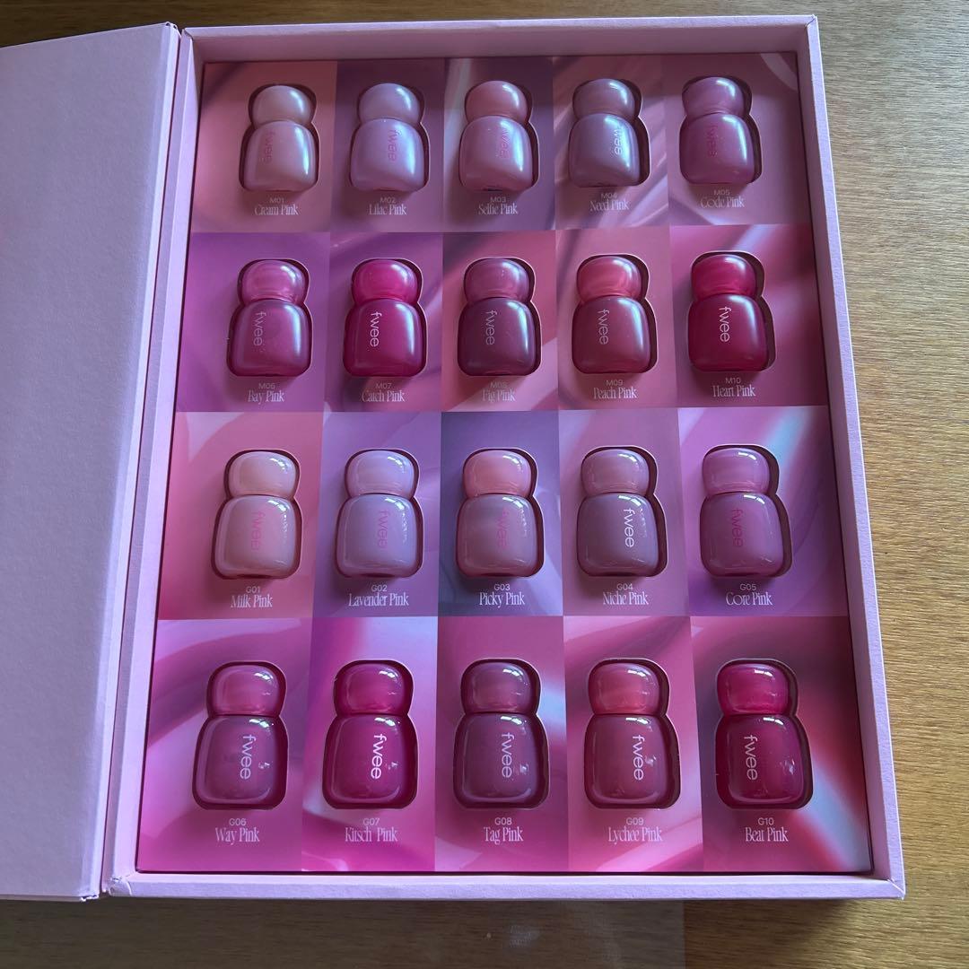 新品未開封fwee 3Dボリューミングティント20種類