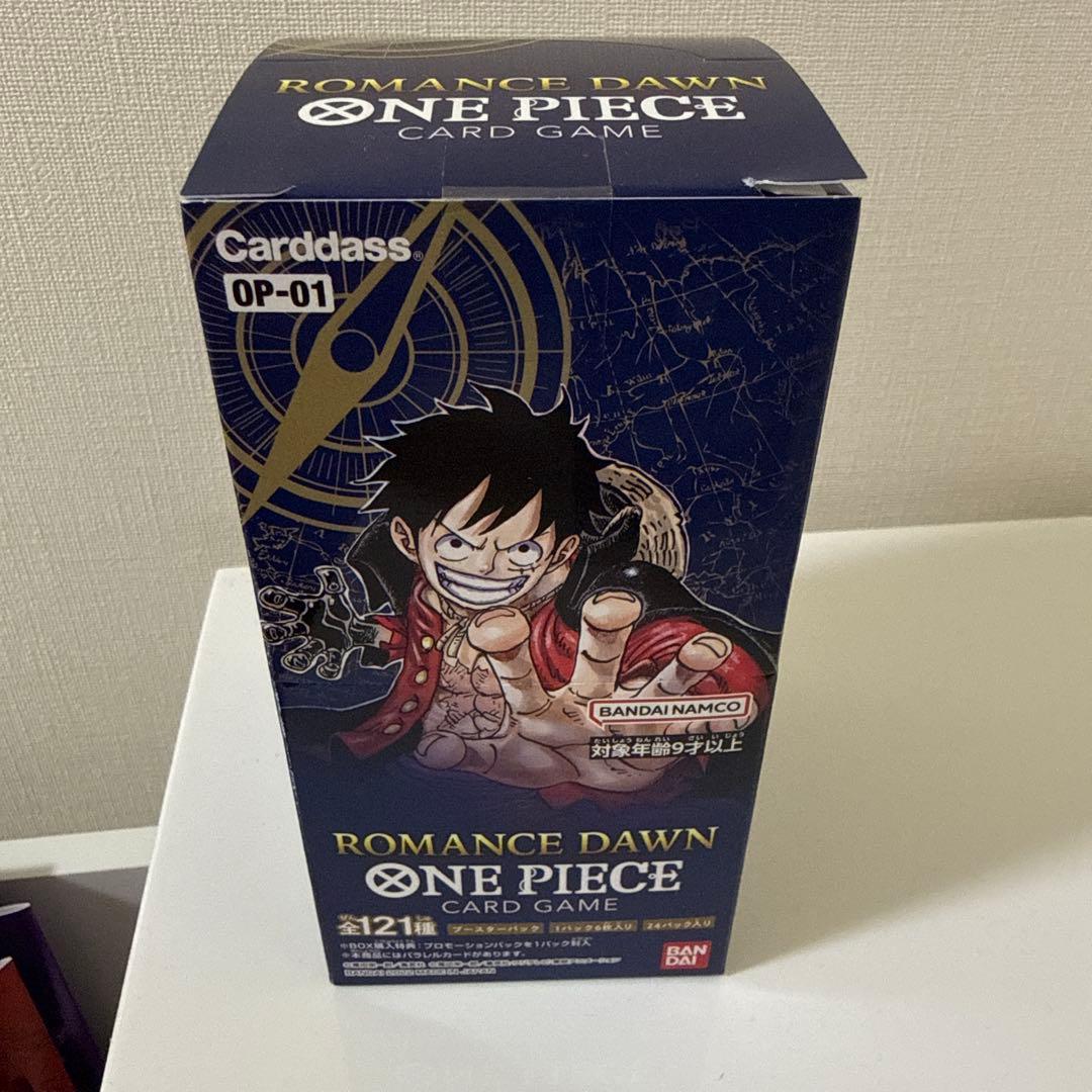 ワンピースカード ROMANCE DAWN ロマンスドーン BOX テープ付き - メルカリ