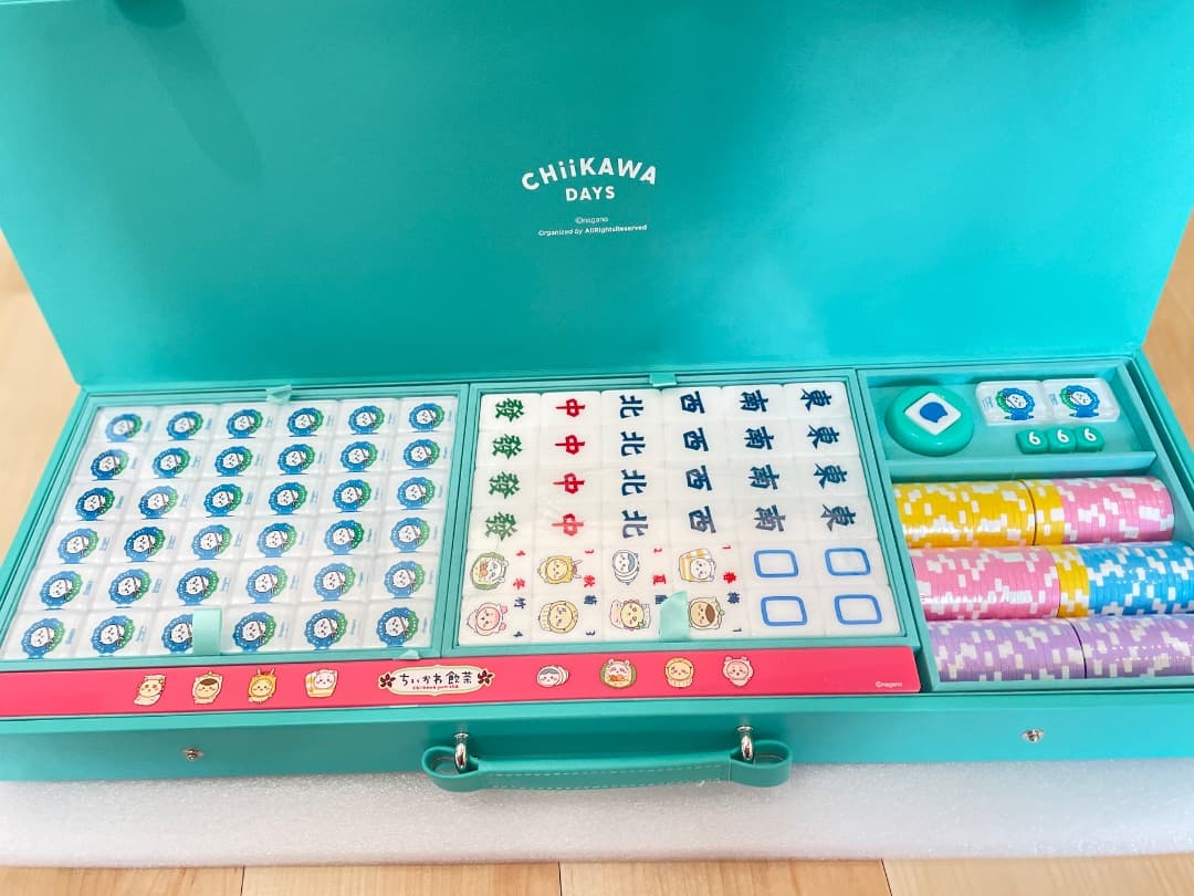 ちいかわ 香港 飲茶 麻雀セット マット付き 香港限定 ちいかわ 飲茶 麻雀 マット付き 香港限定 - メルカリ