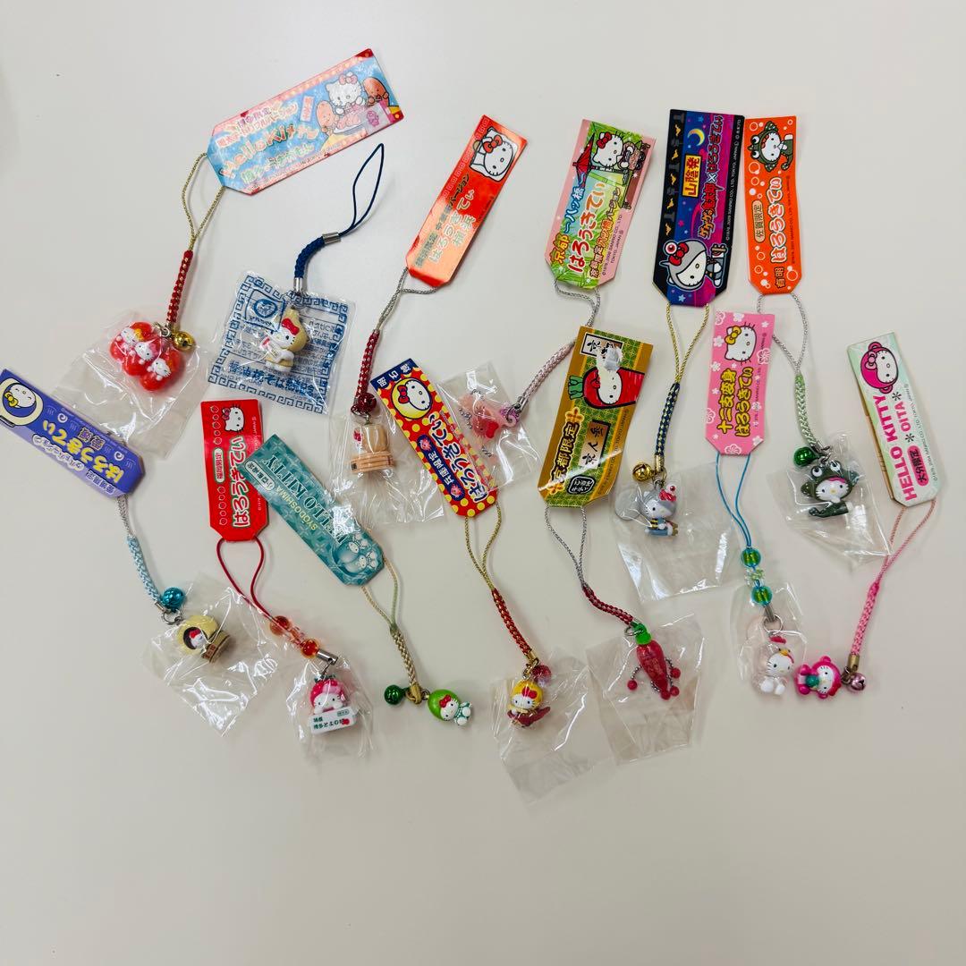 ③ ハローキティ　まとめ売り　ストラップ　ご当地　新品 ご当地キティ ストラップ ハローキティ セット 限定品 キティちゃん