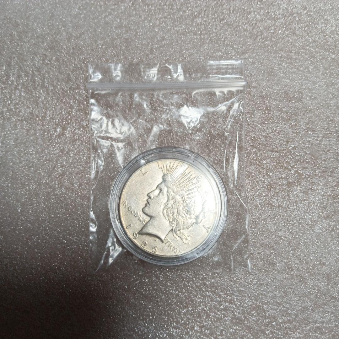 1926年 アメリカ1ドル銀貨 「ピースダラー」【銀90%】 - メルカリ