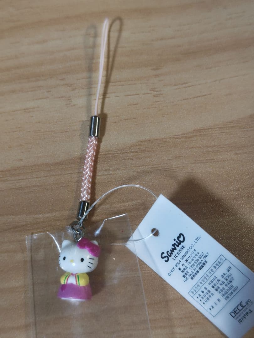 ご当地キティ根付け　韓国限定 ハローキティちゃん ご当地キティストラップ 韓国根付け - メルカリ