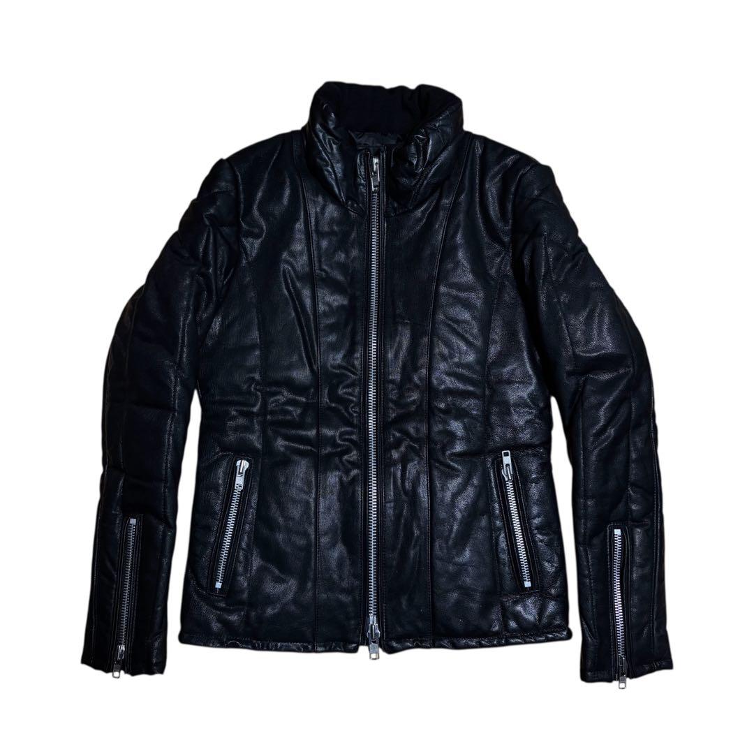 MURDER LICENSE マーダーライセンス レザーライダースジャケット 中古・古着通販】Murder License (マーダーライセンス) ダブル