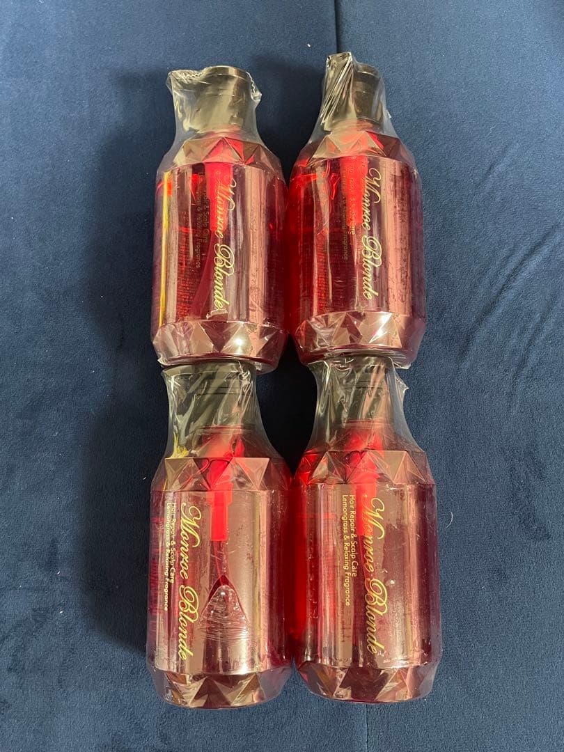 モンローブロンドR クレンズ トリートメント ヘアリペア＆スカルプケア×4本