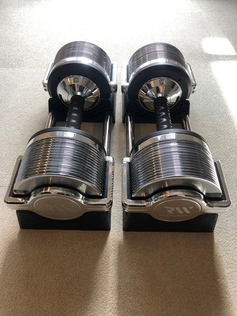 【新品未使用】可変式ダンベル 3kg-32kg 2個セット 楽天市場】ダンベル 32kg 可変の通販