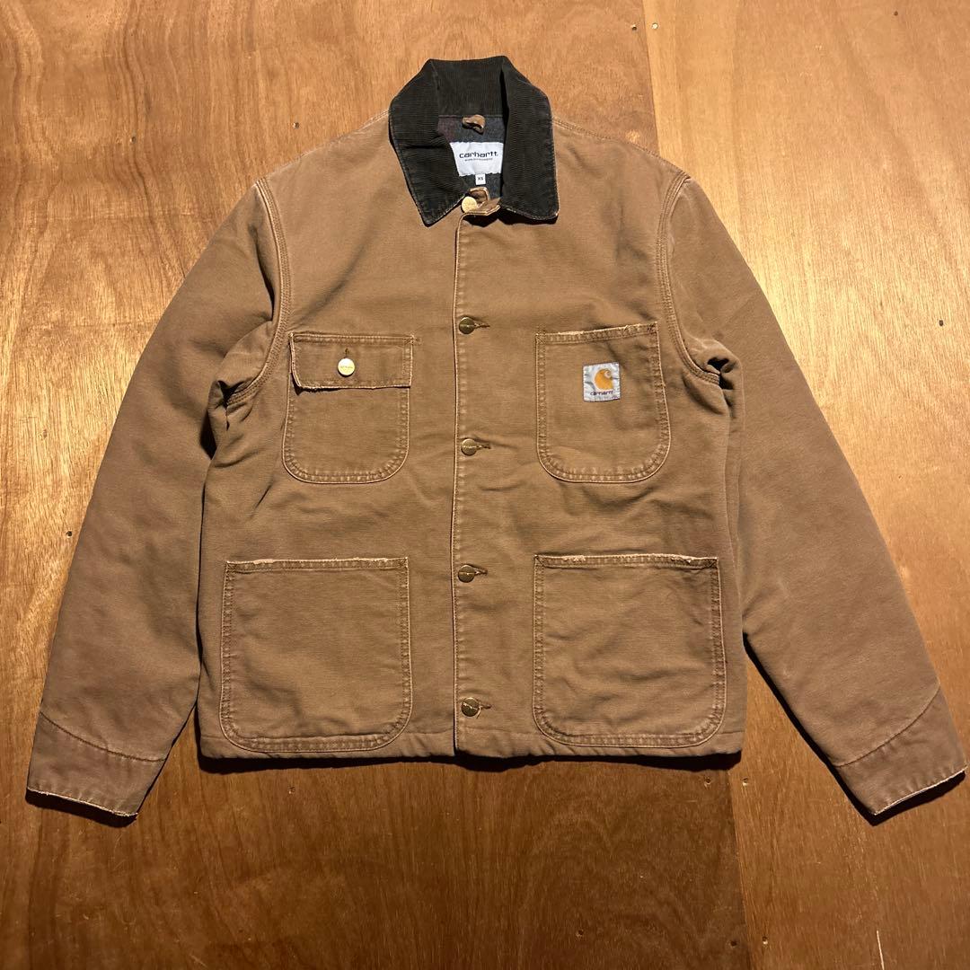 Carhartt WIP OG ミシガン チョアコート ブラウン XS 短丈