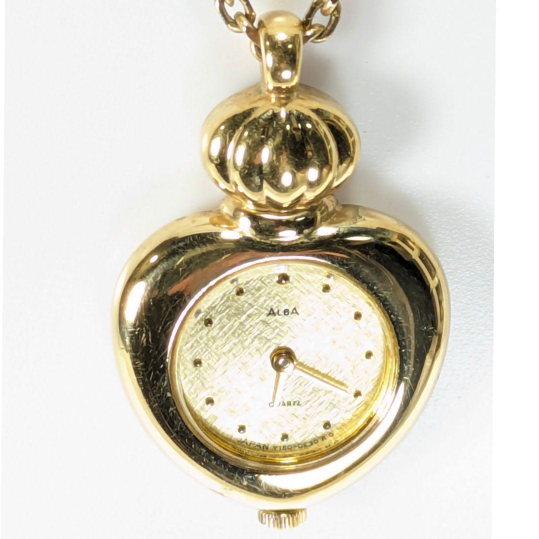 SEIKO ALBA ペンダントウォッチ 電池交換済み可動品X-60 - メルカリ