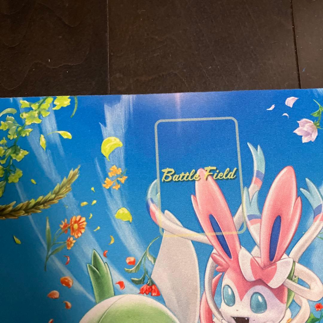 ポケモンカードゲーム サーナイト ニンフィア プレイマット - メルカリ