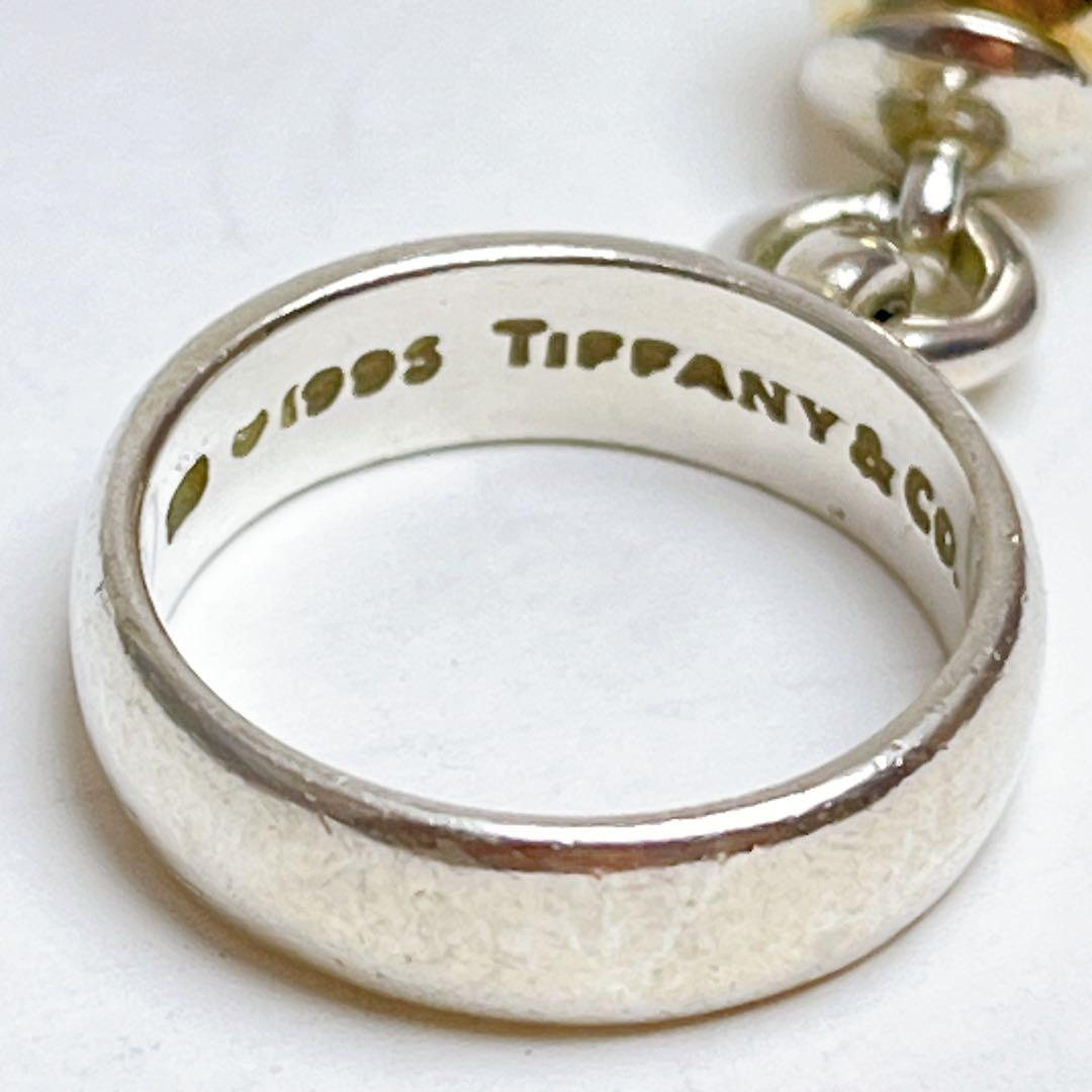 ティファニー ボール リング コンビ 925 750 約10号 - メルカリ