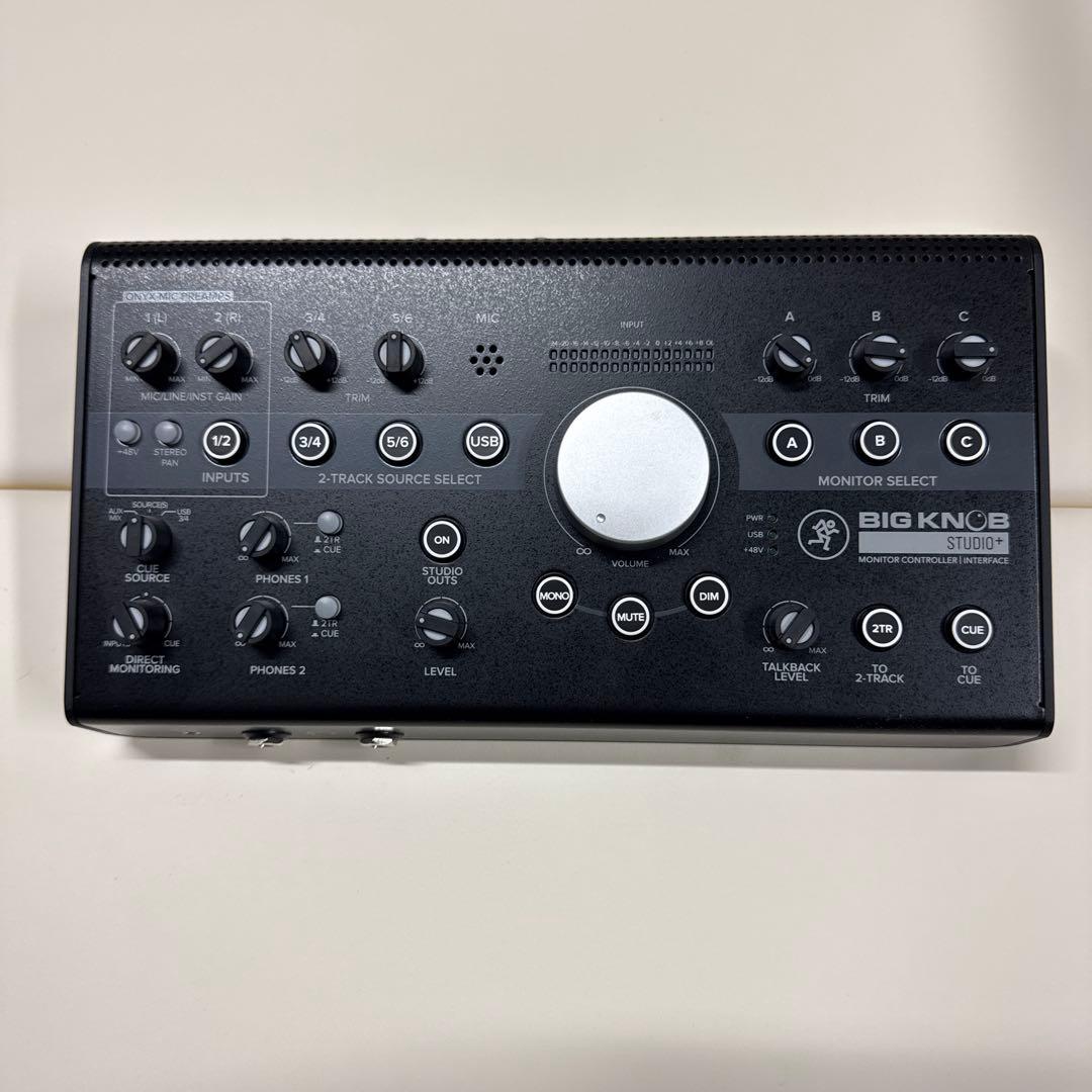 MACKIE モニタースピーカーコントローラー Big Knob Studio+ Amazon | MACKIE レベルコントロール&音源/モニタースピーカー