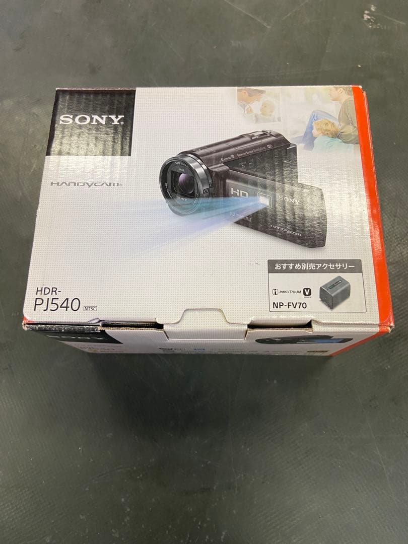新品未使用　SONY HDR-PJ540 ビデオカメラ 本体