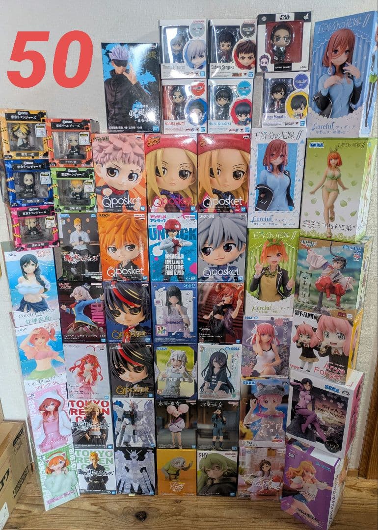 美少女　フィギュア　ジャンプフィギュア　まとめ売り　50点　呪術廻戦　五等分