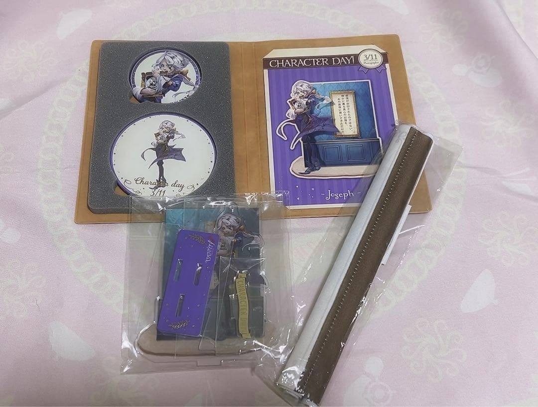 第五人格 写真家 記念日グッズセット アクリルスタンド タペストリー 缶バッジ