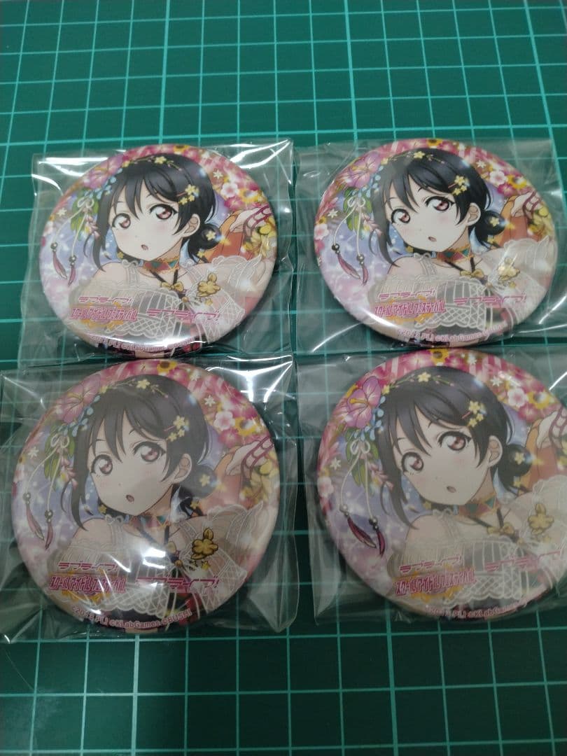 矢澤にこ　トロピカル　缶バッジ