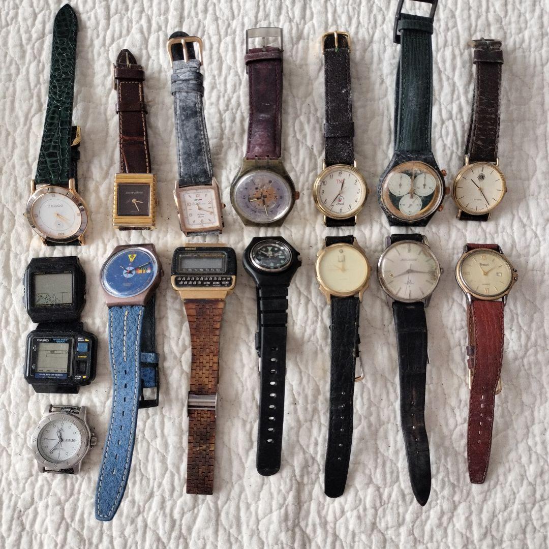 まとめ売り　腕時計　G-SHOCK　SEIKO　ダンヒル　CASIO　29本