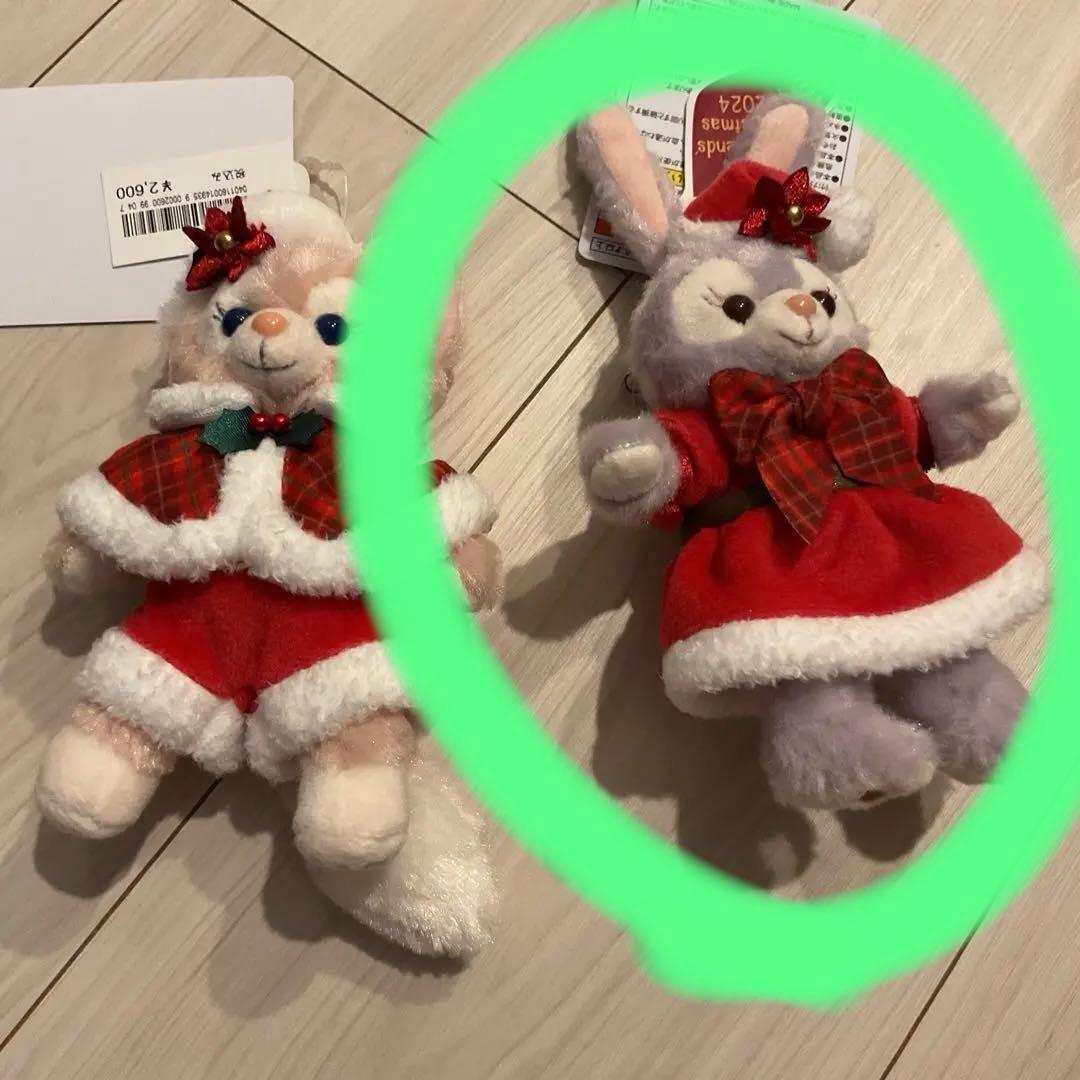 ステラルー　ダッフィーとフレンズ 2024年クリスマスぬいぐるみ