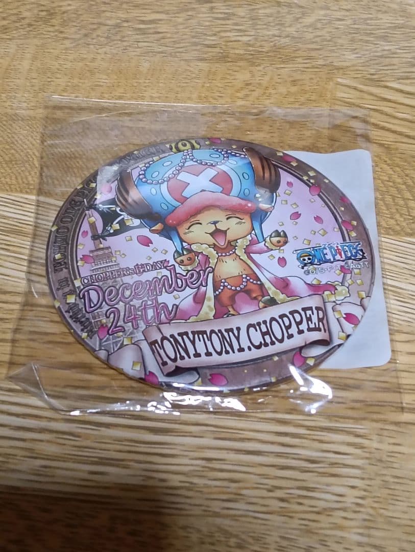 缶バッジ チョッパー バースデー 東京ワンピースタワー ワンピース