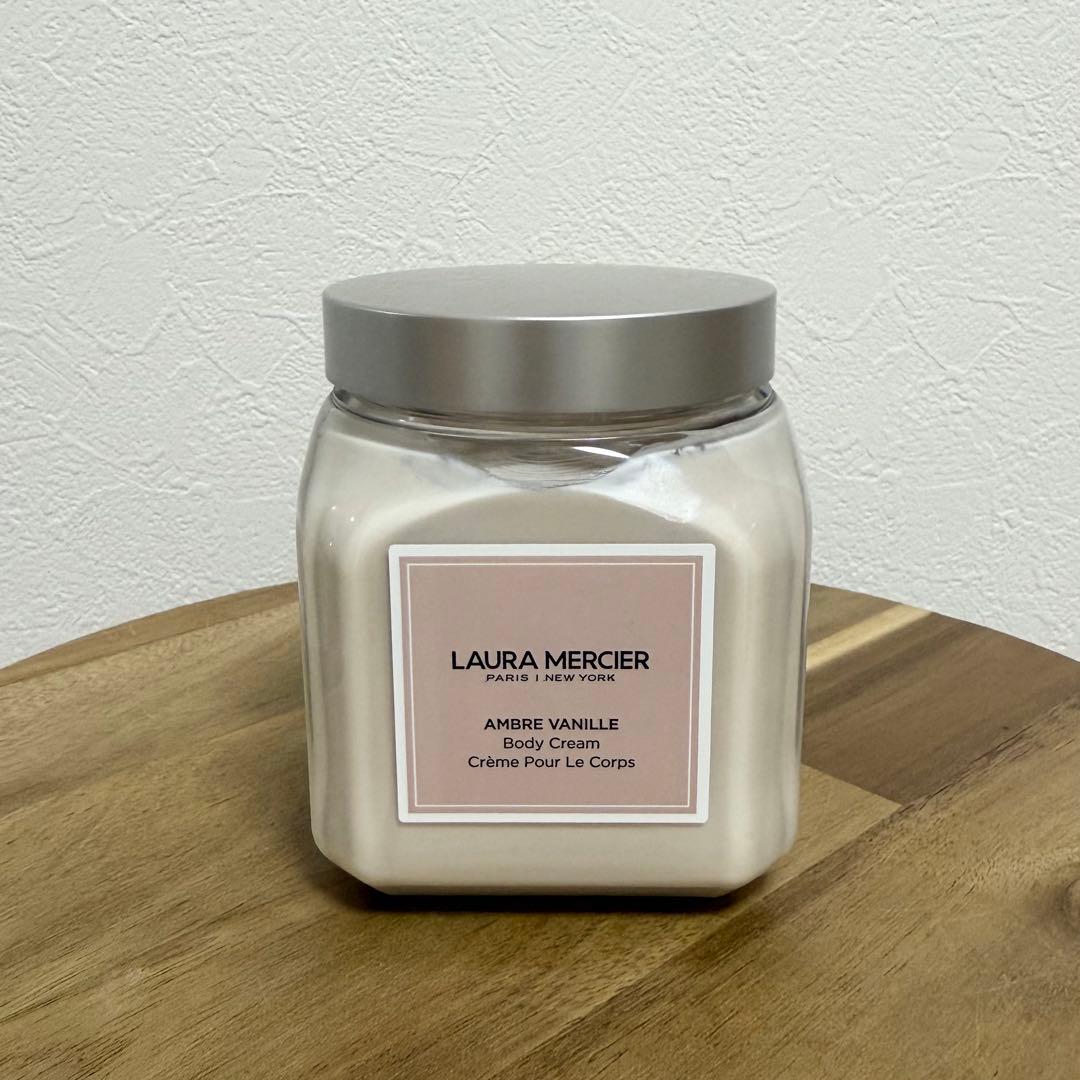 【LAURA MERCIER 】ホイップトボディクリーム アンバーバニラ