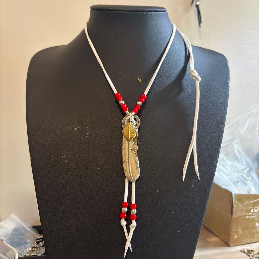 全金フェザーネックレス　キムタク仕様