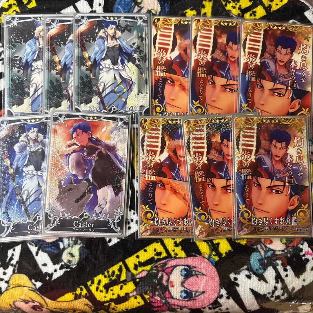 fgoアーケード 絆礼装　コンプ　再臨　ノーマル　フェイタル クーフーリン