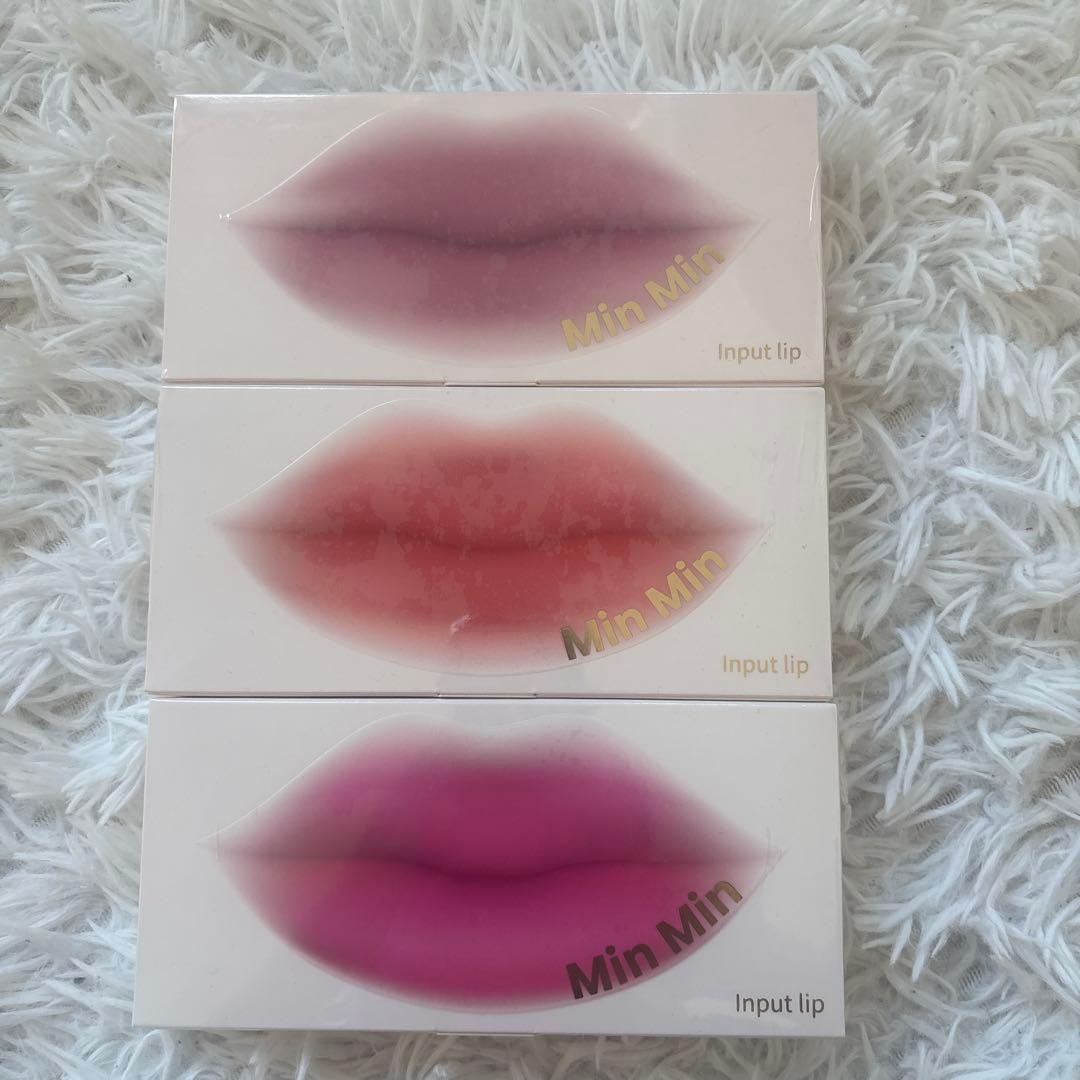 MinMin lip3色セット
