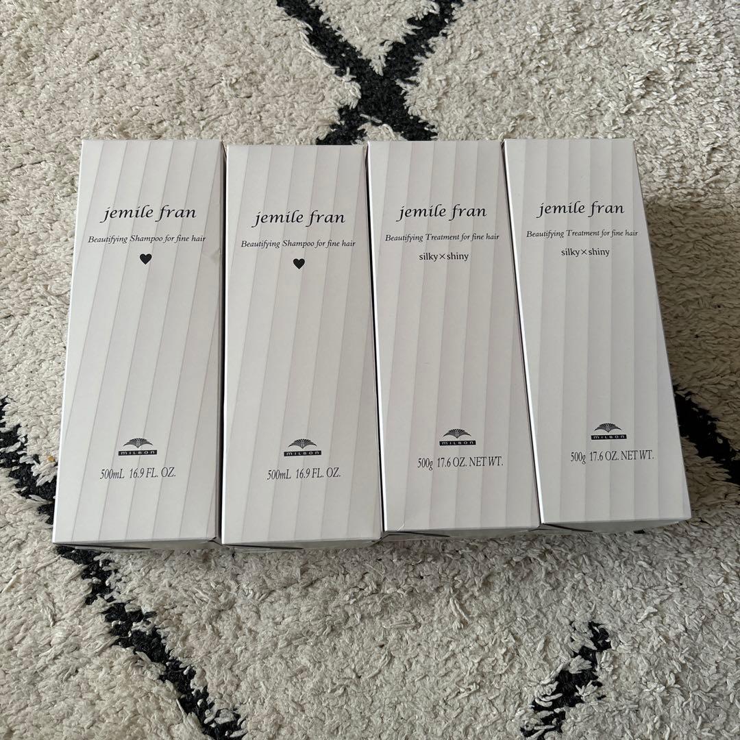 jemile fran シャンプートリートメント 500ml 4本