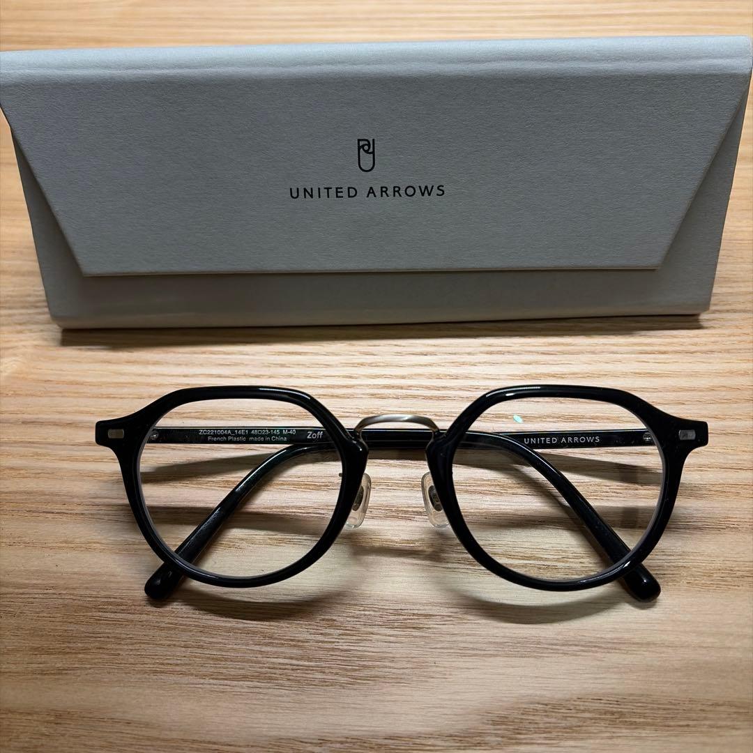 zoff &UNITED ARROWS 伊達メガネ UNITED ARROWS（ユナイテッドアローズ） 伊達メガネ メガネ 眼鏡 Zoff