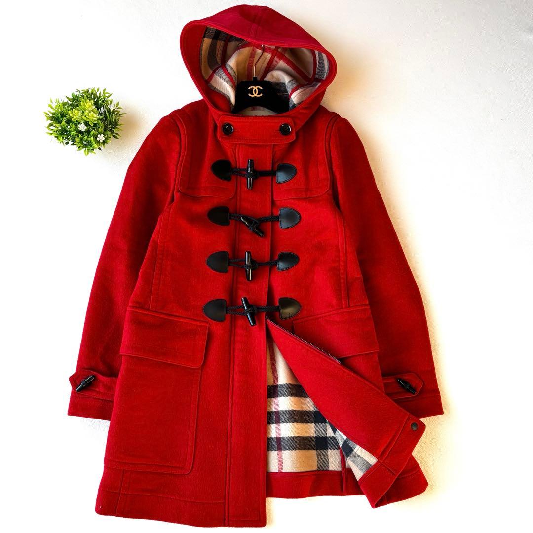 【訳あり】希少サイズ✨BURBERRY BRIT ダッフルコート　レッド 訳あり】希少サイズ✨BURBERRY BRIT ダッフルコート レッド - メルカリ