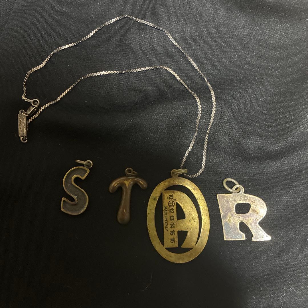 マルタンマルジェラ11　STARネックレス メゾンマルジェラ11 希少アーカイブ