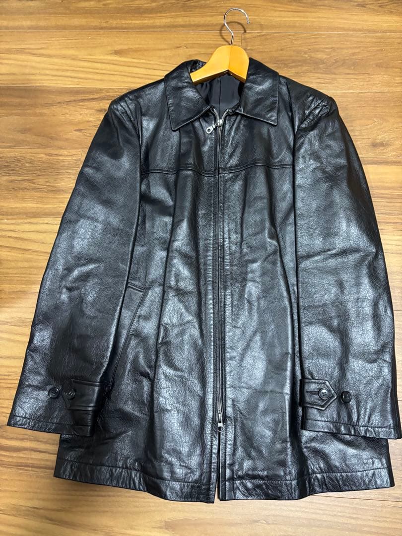 Yohji Yamamoto DURBAN A.A.R レザー 牛革ブラック美品