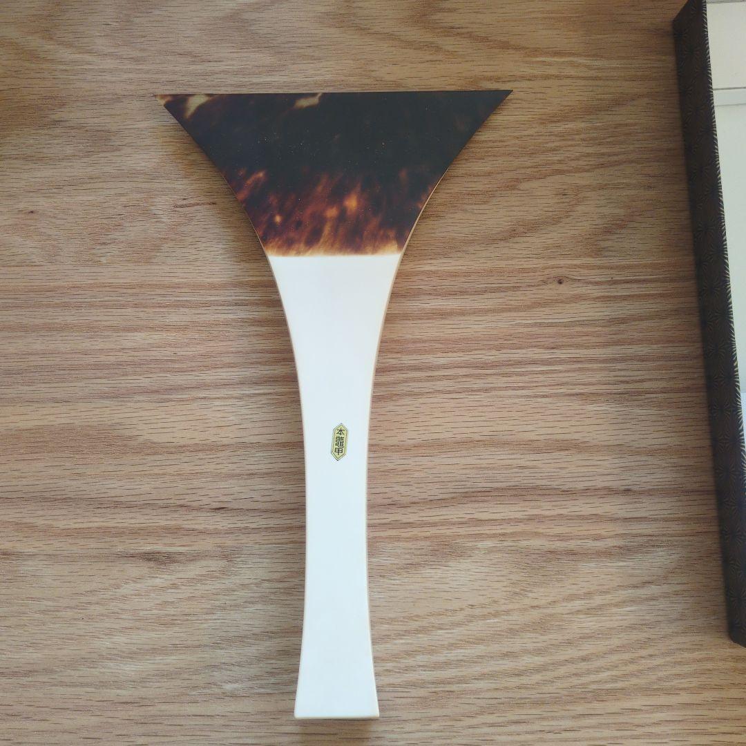 本鼈甲 三味線バチ 竹松