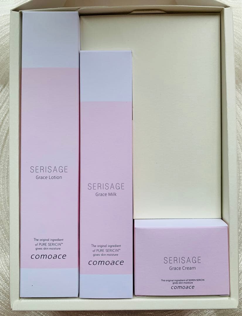 【新品】コモエース　セリサージュグレイス　３点セット　化粧水　乳液　クリーム