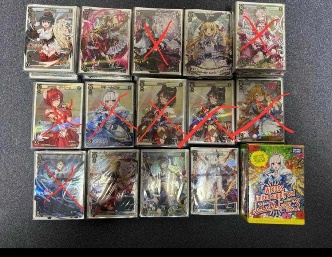 ウィクロス にじさんじコラボ スリーブ+カード