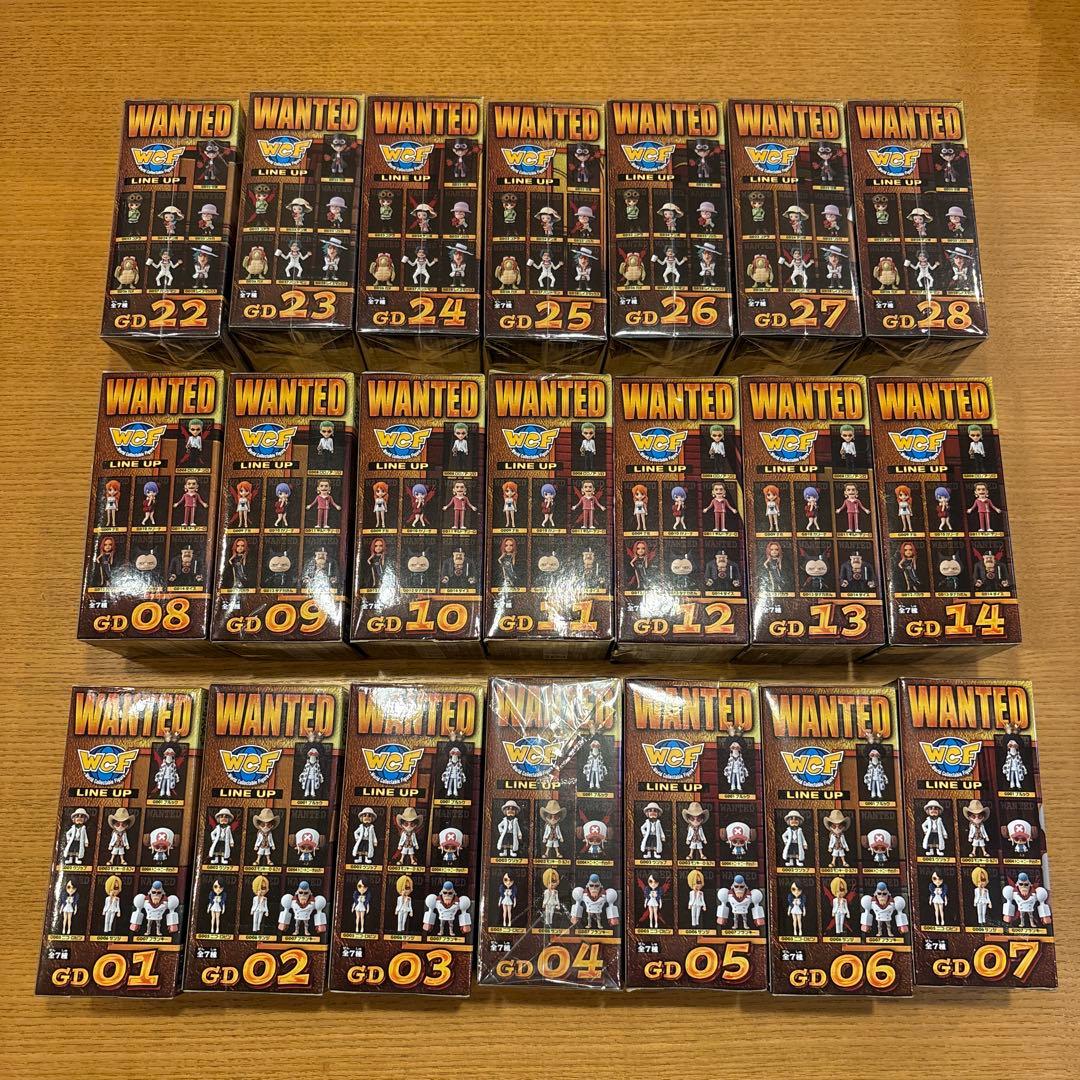 ワンピース ワーコレ 劇場版FILM GOLD 21種 新品未開封セット