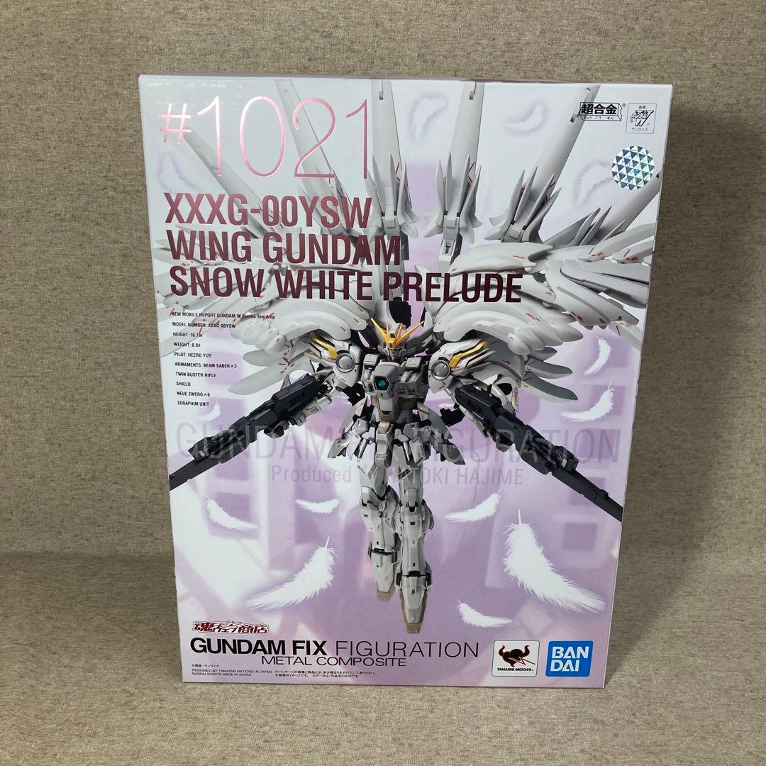 ウイングガンダム　スノーホワイトプレリュード　BANDAI