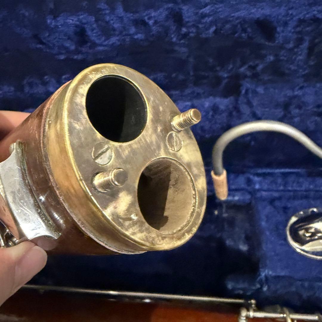 OH済】Huller ドイツ製ファゴット 全タンポ交換 バスーン クルスペ