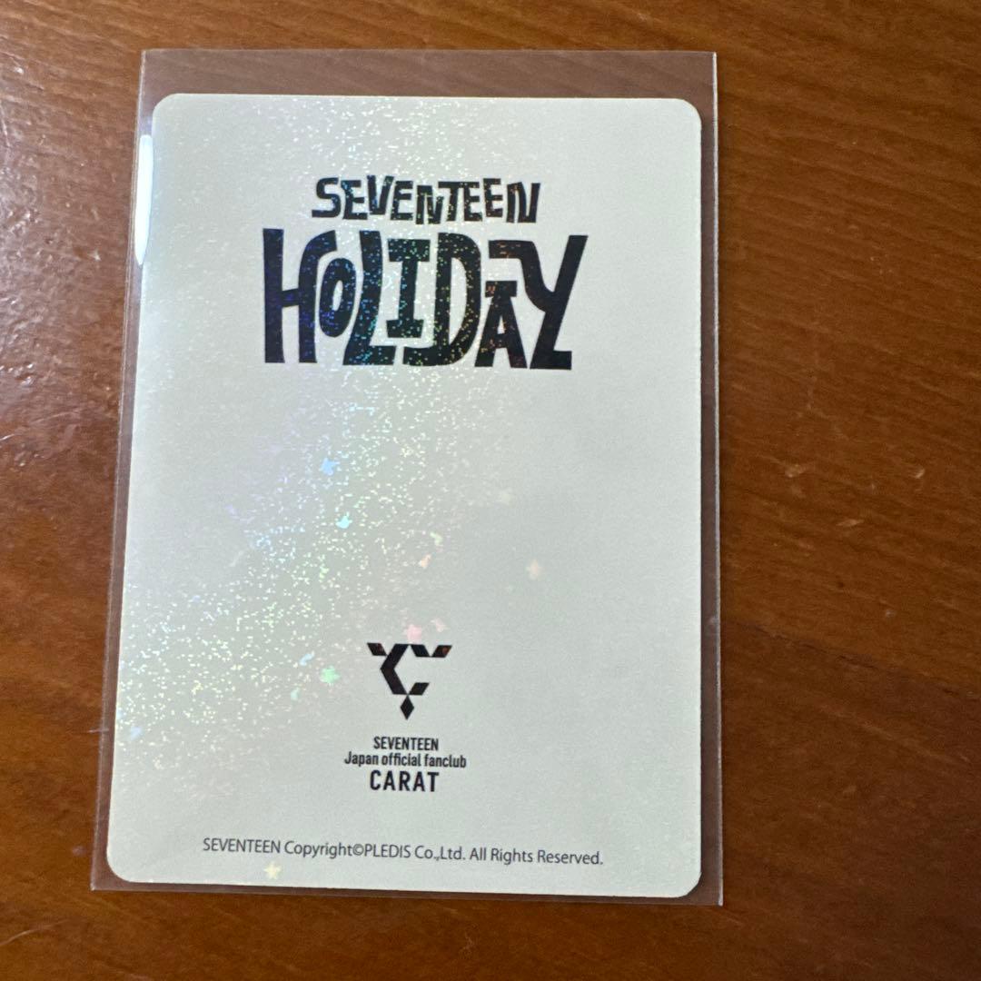 seventeen ジュン holiday fc 更新特典 - メルカリ