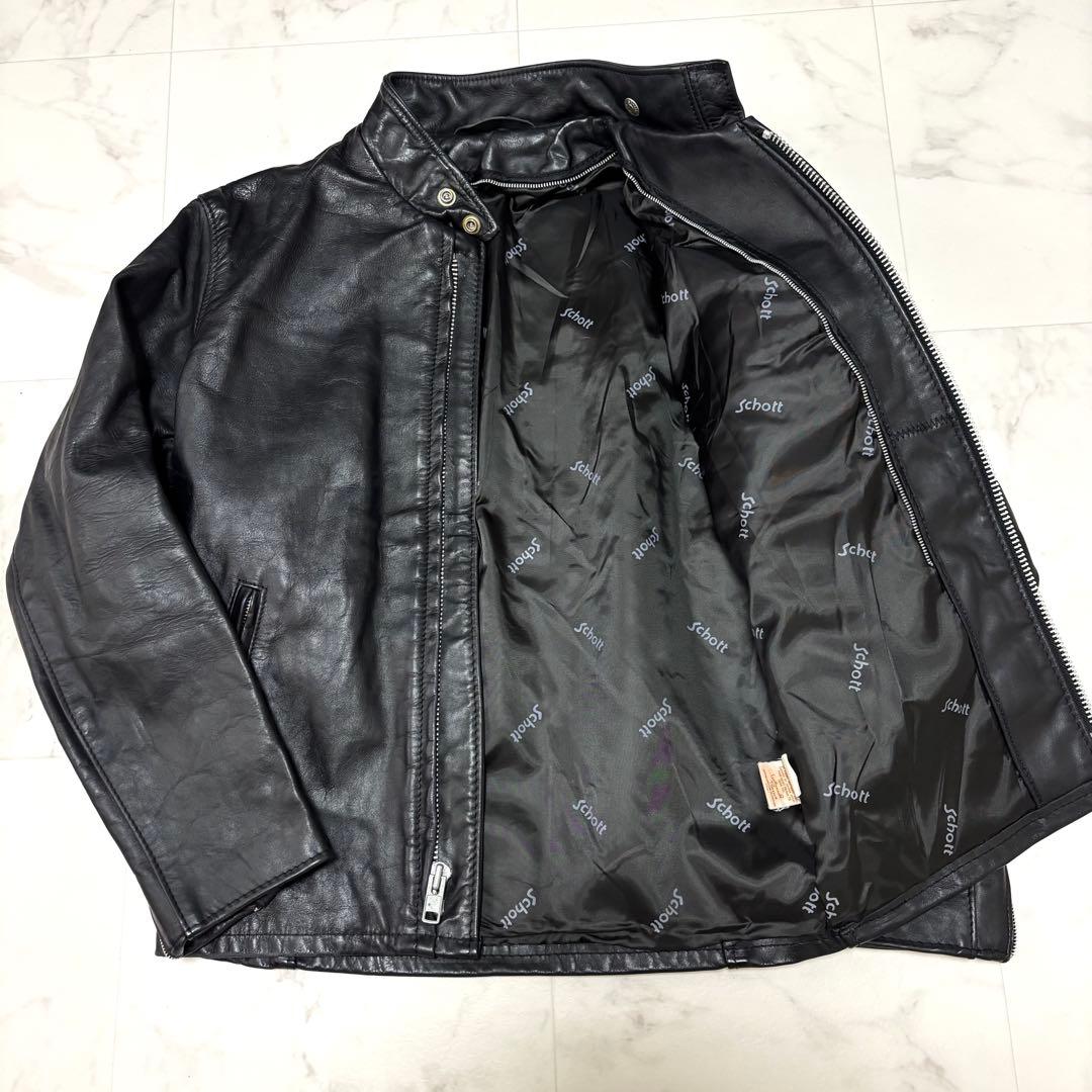 Schott ショット 641 ライダースジャケット アメリカ製 36 革ジャン