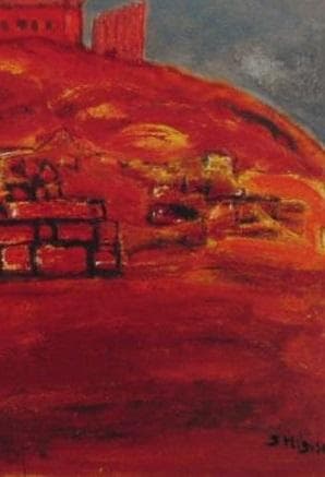 三岸節子、「ラコラオーラの城」、厳選、希少画集・額装画、新品高級額