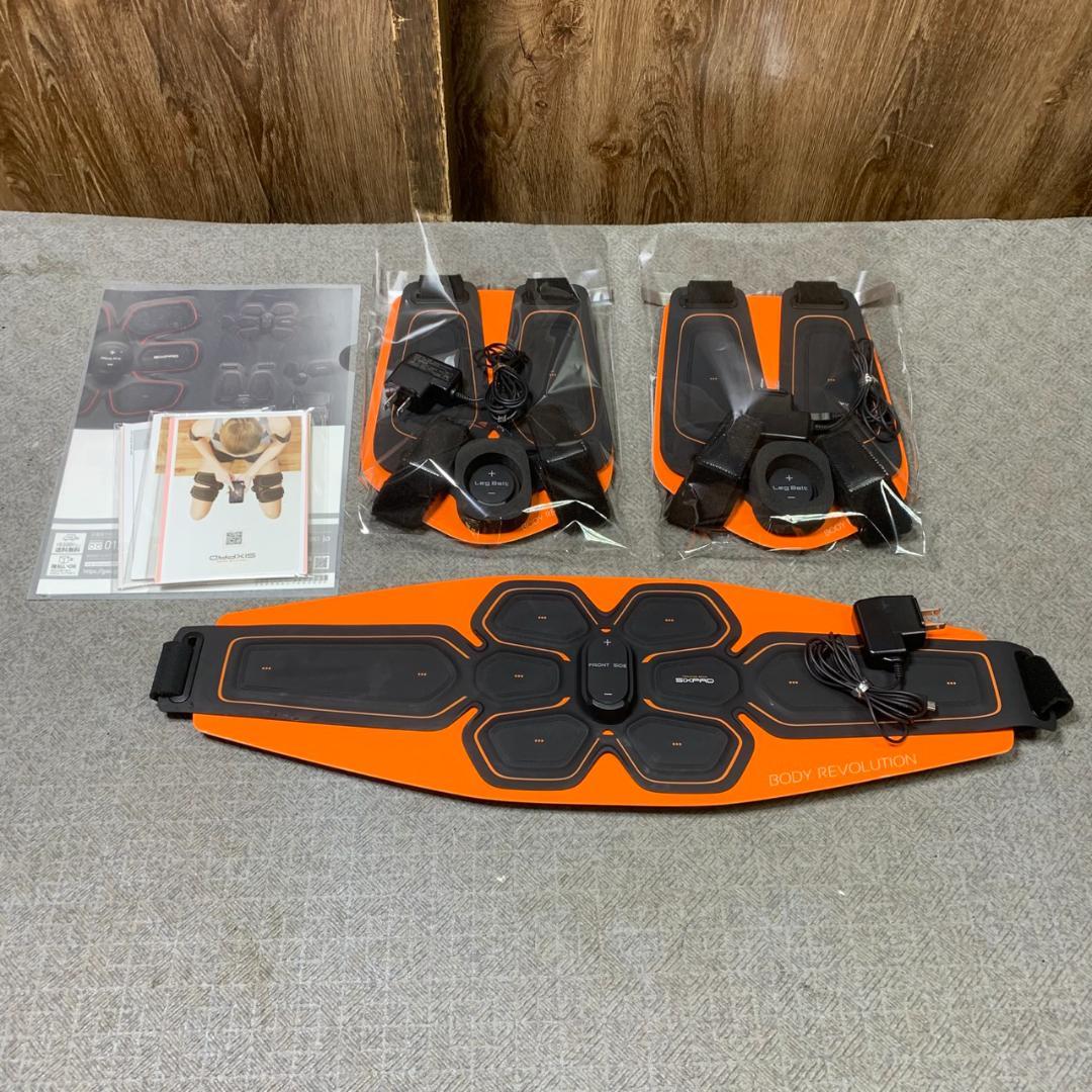 矯正用品・補助ベルト J770 SIXPAD Abs Belt&Leg Belt