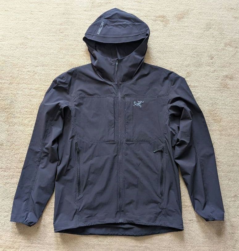 【新品未使用】ARC'TERYXガンマ ライトウェイト フーディ メンズ 黒 S ARC'TERYX（アークテリクス） ARC TERYX ガンマライトウェイトフーディ