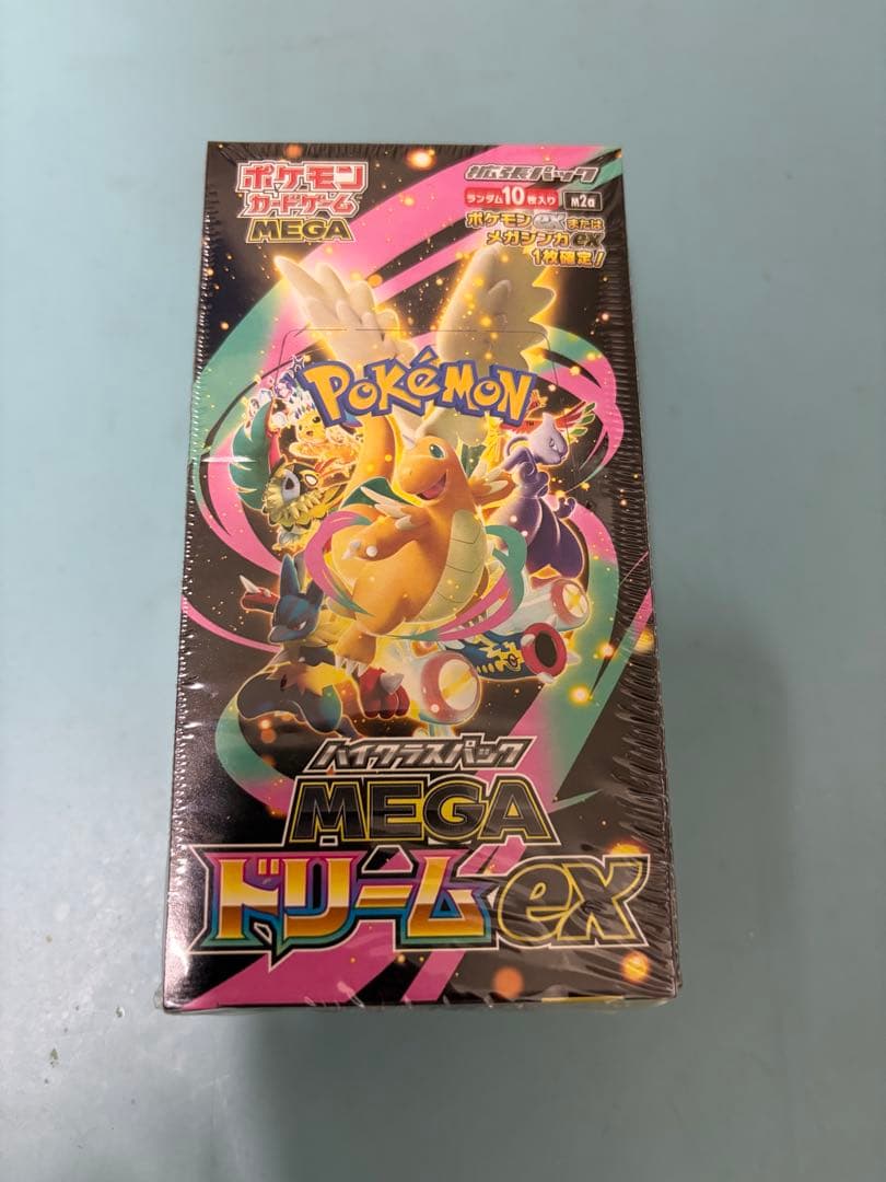 ポケモンカードMEGAドリームEX ボックス シュリンク付き完全未開封