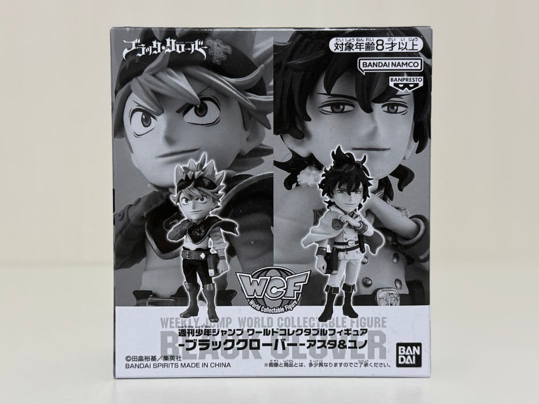 ブラッククローバー ワールドコレクタブルフィギュア アスタ＆ユノ