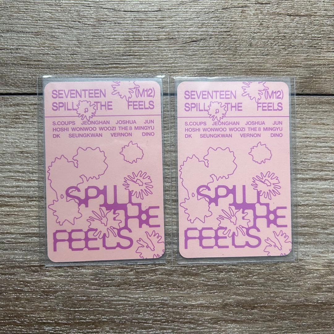 SEVENTEEN ウォヌ spill the feels トレカ セブチ - メルカリ